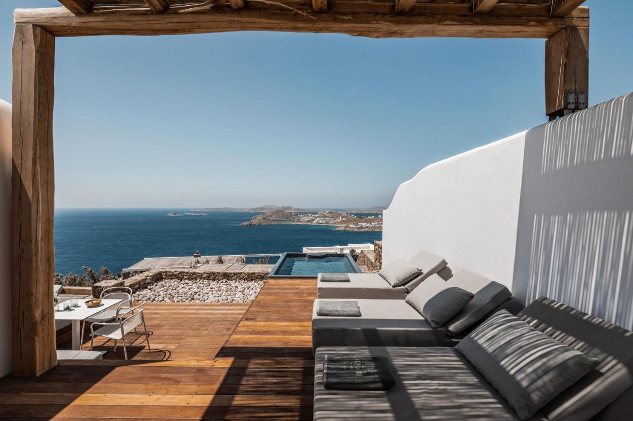 Hotel Alissachni Mykonos Psarrou Exterior foto