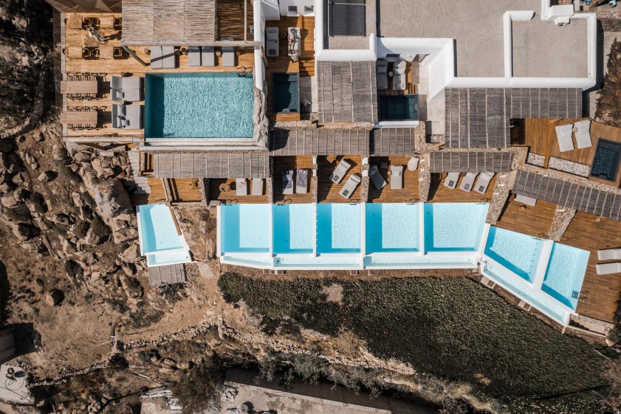 Hotel Alissachni Mykonos Psarrou Exterior foto
