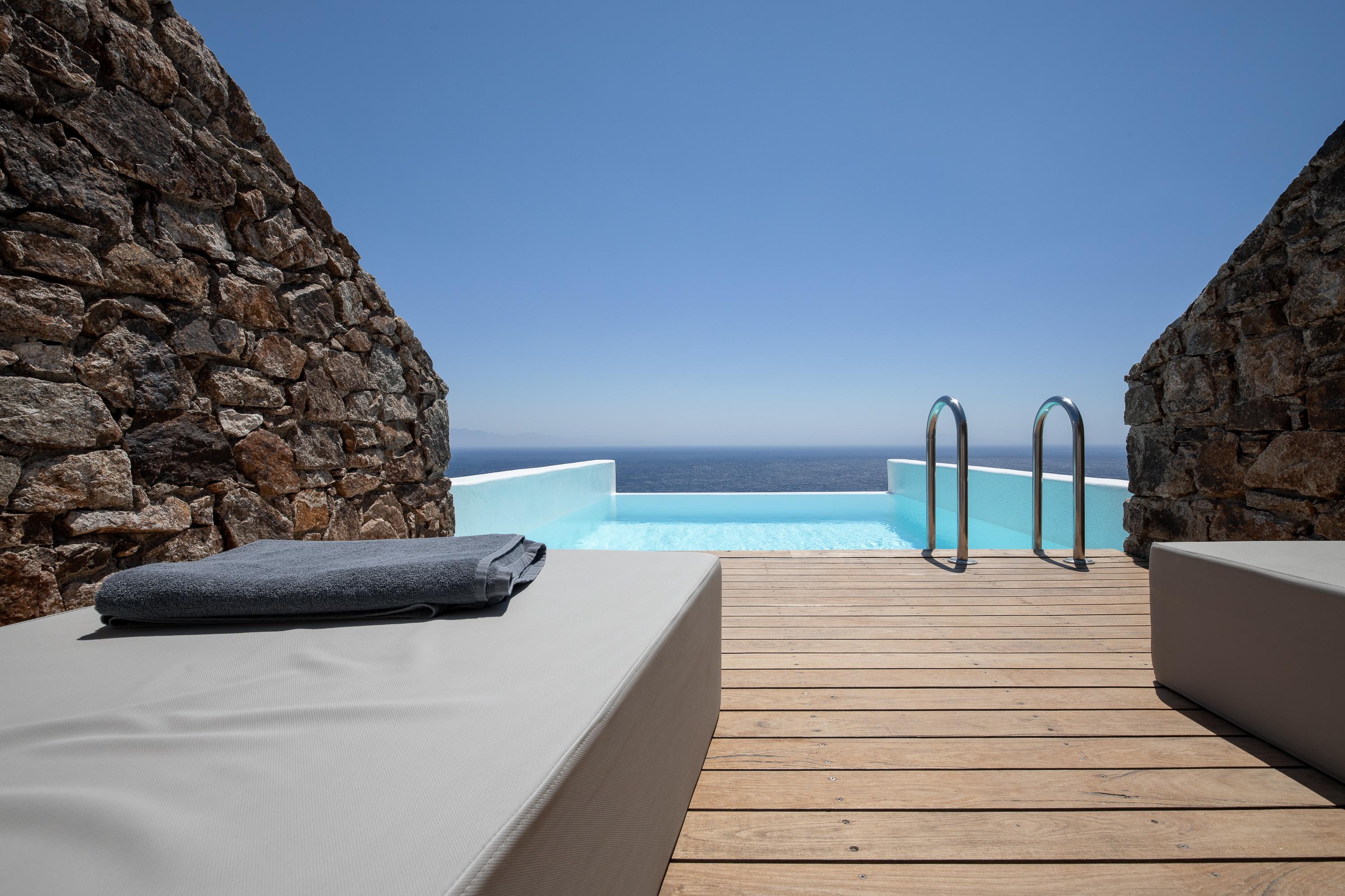 Hotel Alissachni Mykonos Psarrou Exterior foto