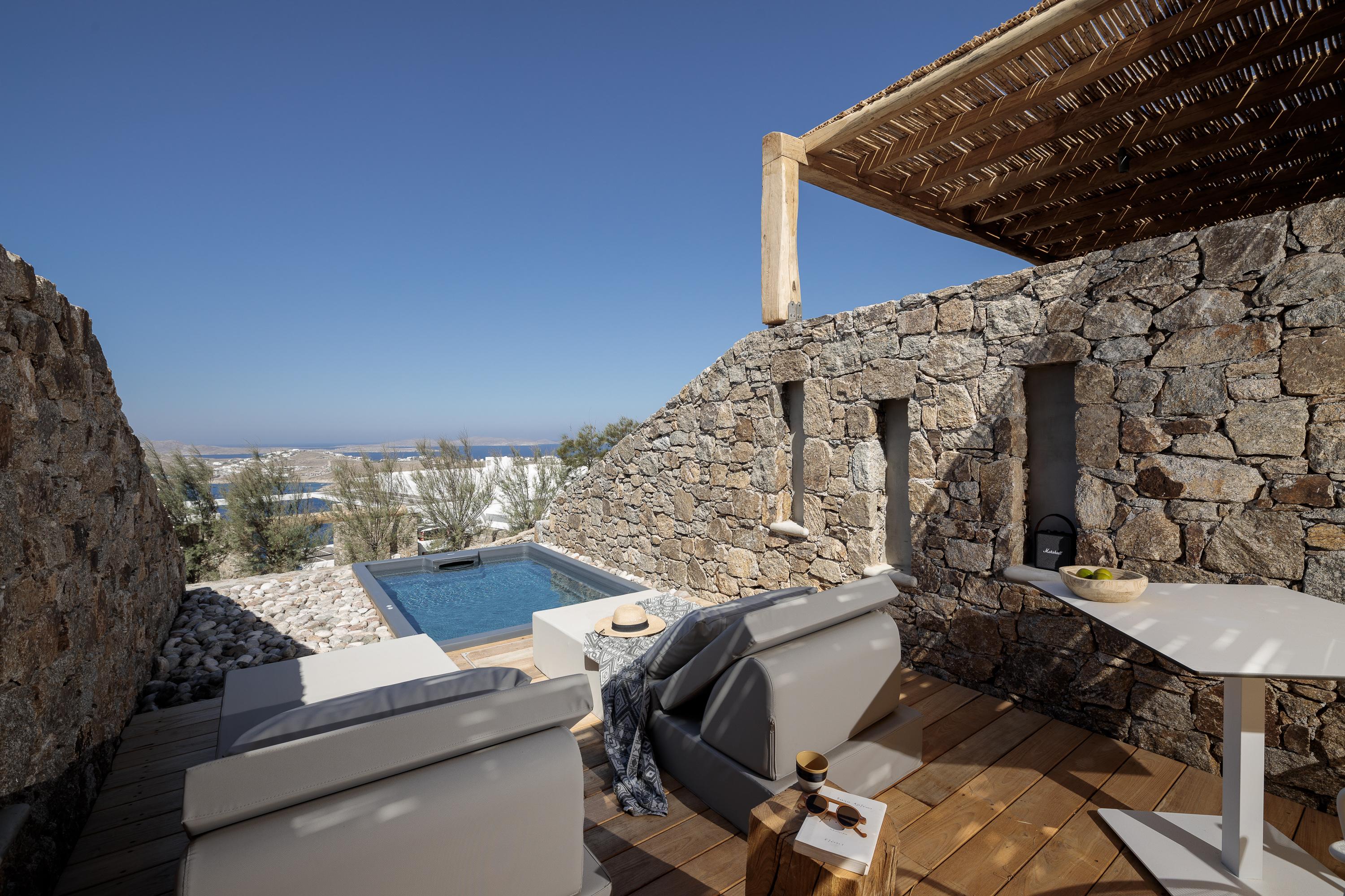 Hotel Alissachni Mykonos Psarrou Exterior foto