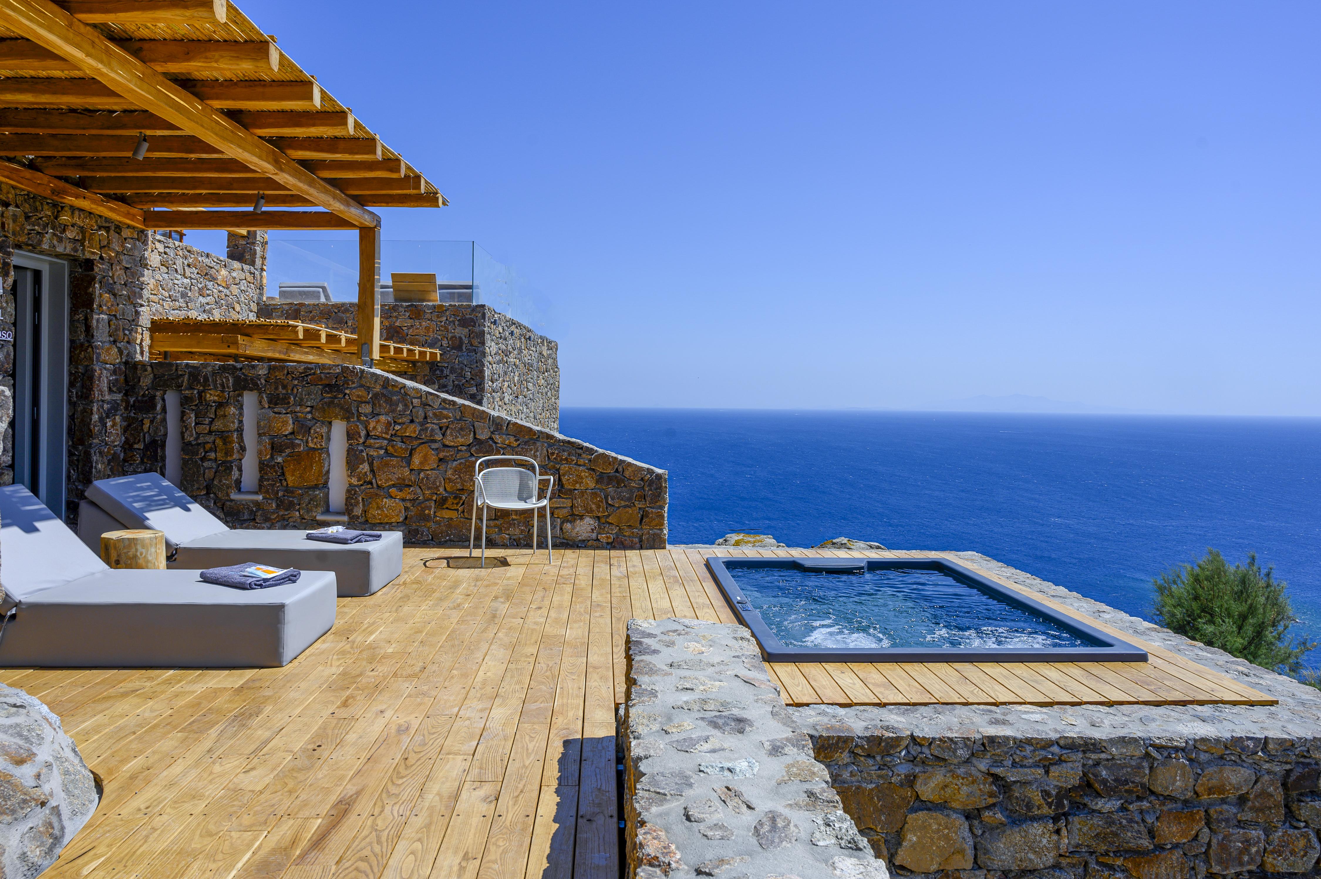 Hotel Alissachni Mykonos Psarrou Exterior foto