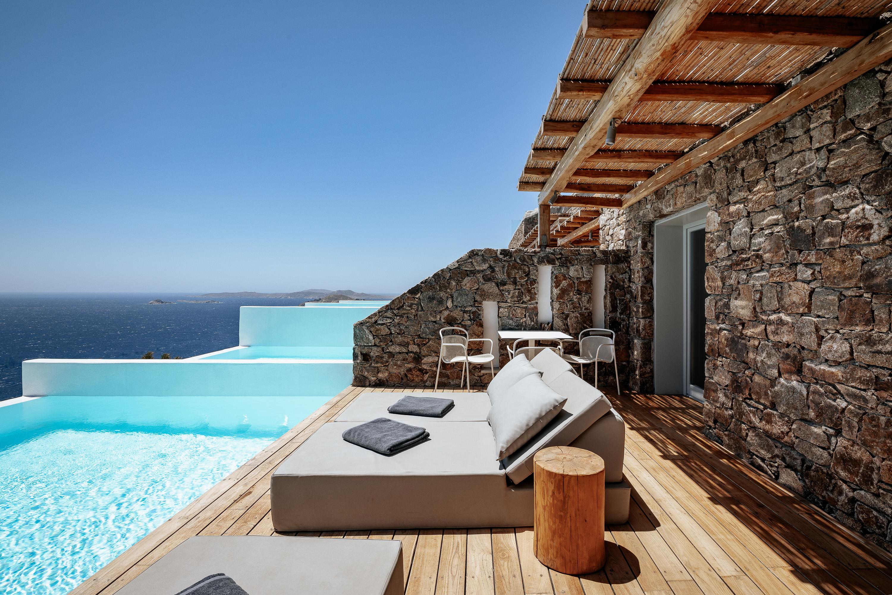 Hotel Alissachni Mykonos Psarrou Exterior foto